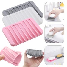 PORTASAPONE IN SILICONE, PORTASPUGNA facile utilizzo flessibile in 22 colori venditore UK Bagno Sponge Bebè price