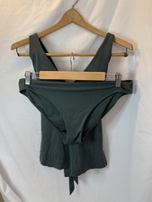 Costume da bagno donna Athleta verde due pezzi taglia M Bikini price