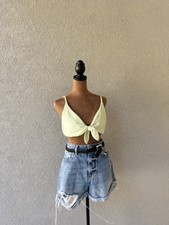 Costume da bagno bikini grande Andie Swim Key Lime con cinturino regolabile e cravatta con fiocco Bikini price