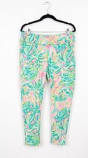 Leggings ritagliati Lilly Pulitzer Luxletic Weekender tempesta tropicale vita alta 12 Leggings price