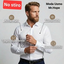 Camicia slim fit uomo No Stiro Camicia Uomo price