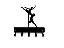 Portachiavi coppia ballerina ballerina - decorazione parete made in USA Ufficio Cappotto Rack price