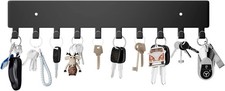 Portachiavi da Parete, Ganci Chiave con 10 Ganci Portachiavi da Parete per Corridoio Ufficio Cappotto Rack price