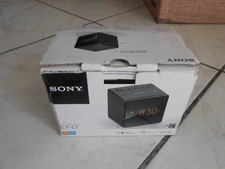Sony ICF-C1T Open Box Nero Sveglia Radio AM/FM con Scatola e Istruzioni Sveglie e radio price