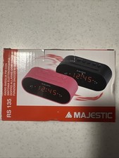 Radio Sveglia Majestic RS 135 doppio allarme con funzioni snooze e sleep Sveglie e radio price