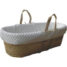 Copricestino Mosè in pile fossetta panna fatto a mano / vestizione corpo / biancheria da letto Set Bedding Set / Nanna price