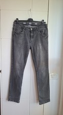 Jeans Uomo Dacks Man OVS Grigio Scuro Lavato Denim Elasticizzato Taglia 50 Jeans / Denim Pantaloni Uomo price