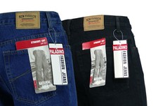 Jeans uomo taglie forti calibrato pantalone blu denim 48 50 52 54 56 58 60 62 64 Jeans / Denim Pantaloni Uomo price