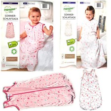 Set 2 sacchi a pelo bambino cotone biologico sacco a pagliaccetto 0 -12 mesi bambina tg 70 Nanna Sack Bebè price