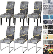 Set Di 4/6 Coprisedia Elasticizzati per Sedie Basculanti, per Sala Da Pranzo, Ri Set Sala da Pranzo Set price