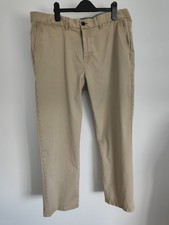 Pantalone chino uomo Tommy Hilfiger beige - taglia 36W 32L vestibilità personalizzata Pantaloni Uomo price