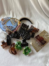 Lotto Accessori Capelli ~ Fermagli Artiglio Capelli, Fasce Testa E Altri Nuovi E Usati Mollette, cerchietti e fasce per capelli price
