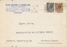 FERRARA - DITTA ARTIOLI & CAVALLINI - ARTICOLI REGALO, PELLETTERIA 1961 Articoli regalo price