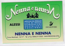 Calendarietto - nenna e nenna - articoli da regalo - manfredonia - anno 1999 Articoli regalo price