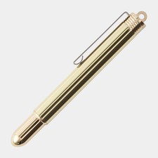 Penna stilografica TRC ottone massiccio pennino F inchiostro nero made in Japan pronta da viaggio Penna stilografica price