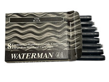8 CARTUCCE INCHIOSTRO NERO BLACK PER PENNA STILOGRAFICA WATERMAN 52001 Penna stilografica price
