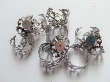 2pz base per anelli regolabile18.3mm,bijoux anello fit 8mm colore tibetano Anello bijoux price