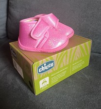 Chicco Pantofole scarpe primi passi neonata rosa laminato  con strappo Numero 19 Scarpe primi passi unisex bambino price