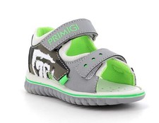 PRIMIGI 1864011 ARGENTO Sandali Bambino Strappi Tallone Chiuso Primi Passi Pelle Scarpe primi passi unisex bambino price