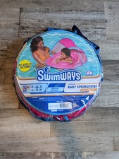 Swimways Lettino da Sole Galleggiante a Molla per Piscina per Bambini per 9-24 Mesi Sdraietta bebè price