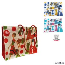 BORSA MARE FANTASIA RAGAZZE E PAIET cm ART.14972 Abbigliamento mare ragazza price