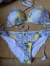 PRIMARK set lotto 3 slip costumi da bagno nero mare estate donna ragazza tg M Abbigliamento mare ragazza price