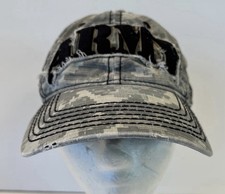 Berretto US Army Strong Fitted - grigio mimetico sfilacciato invecchiato Cappello uomo price