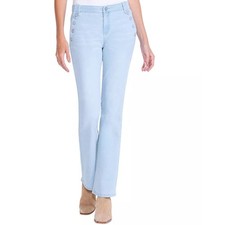 Jeans bootcut NIC+ZOE Sailor vita media lavaggio chiaro taglia 29 Jeans donna price