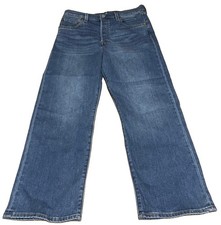 JEANS LEVI DONNA costina dritta caviglia vita super alta 6 bottoni mosca 32 x 27 Jeans donna price