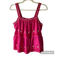 Cinghie ricamate a strati in lino Cami rosa caldo ricamate a soppalco taglia SP Tunica modest fashion price