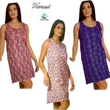 vestito casa camicia da notte donna cotone abito a canotta spalla larga pigiama Pigiama donna price