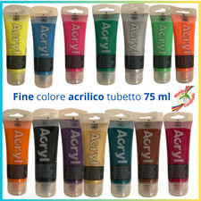 Set colori acrilici acrilico per modellismo hobbystica decoupage tubetto vetro Vernice per vetro price