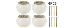 4 pcs Piedini in legno per divano  per  mobili  tavoli armadi letti Base letto price