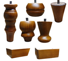 Piedi in legno per letto Piedini gambe pied basi mobili tavoli armadietti divani Base letto price