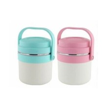 PORTAVIVANDE THERMOS CONTENITORE PORTA PRANZO TERMICO ACCIAIO BORSA TERMICA 1.6L Borsa porta pranzo price
