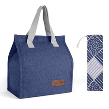 Vicloon Pranzo Tote Bag Borsa Termica Porta Pranzo con Borsa per Posate per Borsa porta pranzo price