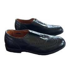 Allen Edmonds | Scarpe Oxford nere a coda di rondine da uomo | Taglia 11D | Nuove senza etichette | 0676 Scarpe casual uomo price