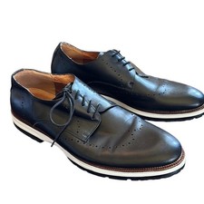 Ike Behar | Scarpe Oxford nere da uomo | Taglia 12 | 0687 Scarpe casual uomo price
