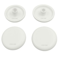 Kit 4 pezzi paracolpi PAR015 tondi bianchi in plastica per Copriwater sedile Wc Copriwater price