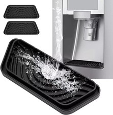 Vassoio raccogligocce frigorifero - Confezione da 2 silicone antiscivolo per Samsung e GE Accessori grandi elettrodomestici price