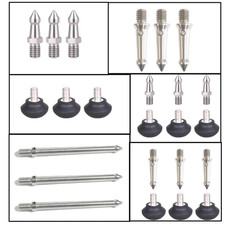 Punta per treppiede 3/8 pollici - punte lunghe in acciaio inox per gambe per treppiede. Piedini di ricambio Tripodlar price