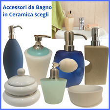 Set accessori da bagno porta sapone saponetta ceramica vintage spazzolini cotone Set accessori bagno price