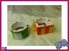 DUE PICCOLI PORTACENERE IN CERAMICA COME DA FOTO USATO SICURO! Portacenere price