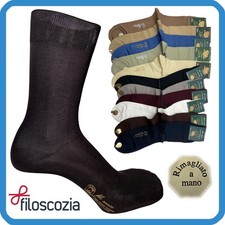 Calze Uomo Corte Filo di Scozia Estive Calzini 100% Puro Cotone Leggeri Calzetti Calze corte price