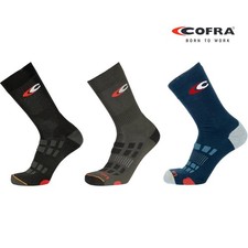 3 PAIA CALZINI ESTIVI DA LAVORO COFRA TOP SUMMER UNISEX CALZE CORTE COOLMAX Calze corte price