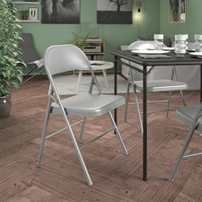 Sedia pieghevole standard residenziale Cosco in metallo (interno o esterno) Sedia standard price