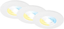 Set Di 3 Faretti Da Incasso a LED 230V, Faretti Da Bagno LED Ip44, Faretti Da So Set da incasso price
