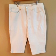 Beau Dawson Designer Style bianco donna Capris Pantaloni capri donna price