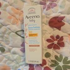 Aveeno Baby crema solare minerale viso idratazione quotidiana SPF 30 sensibile 1,5 fl oz Crema solare per bebè price