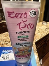 Eezypro SPF 50 Protezione Solare con Tubo di Aloe Kiddie e Neonati, 3,3 once fluide Crema solare per bebè price